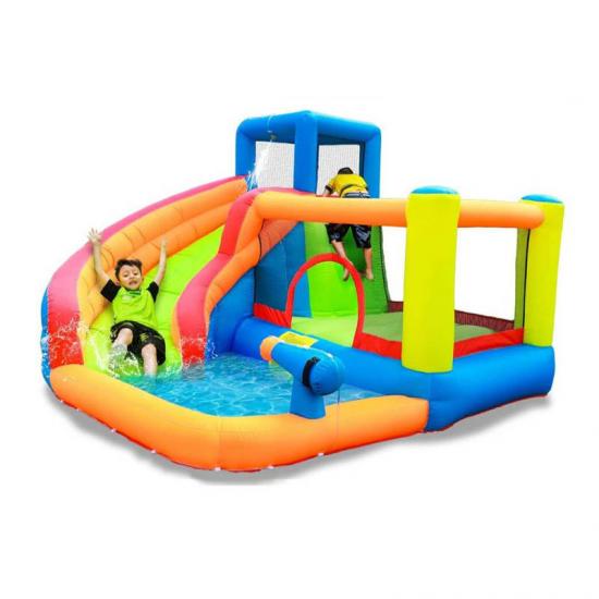 Bouncer combo wet slide