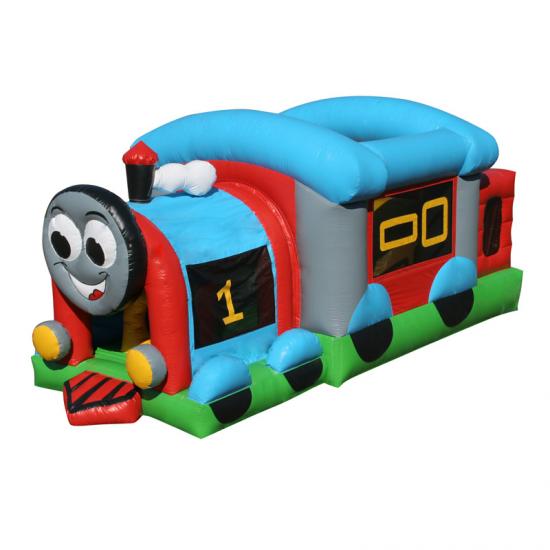 Train inflatable bouncer with blower best jump house