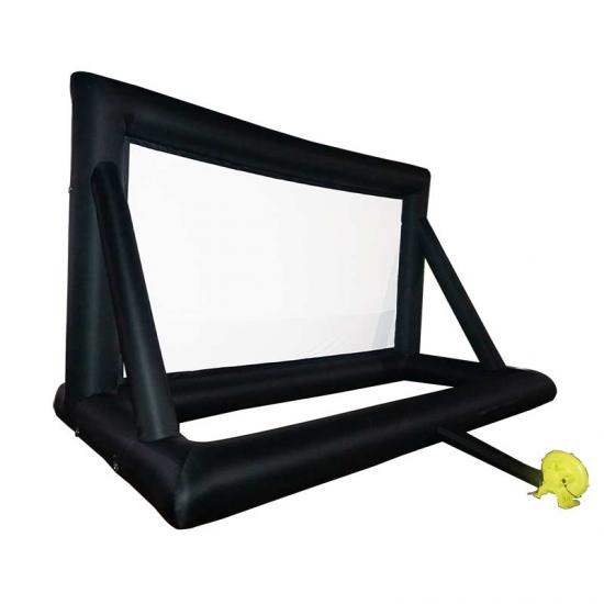Inflatable air screen