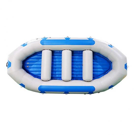 floating white water river raft