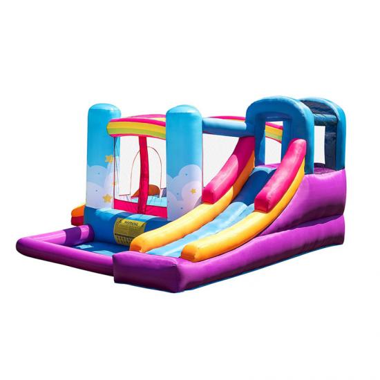 indoor small bounce house slide