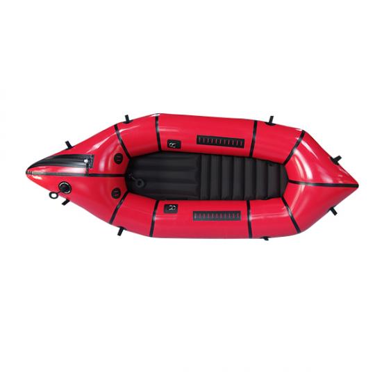 light small river boat packraft