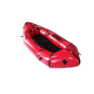 light small river boat packraft